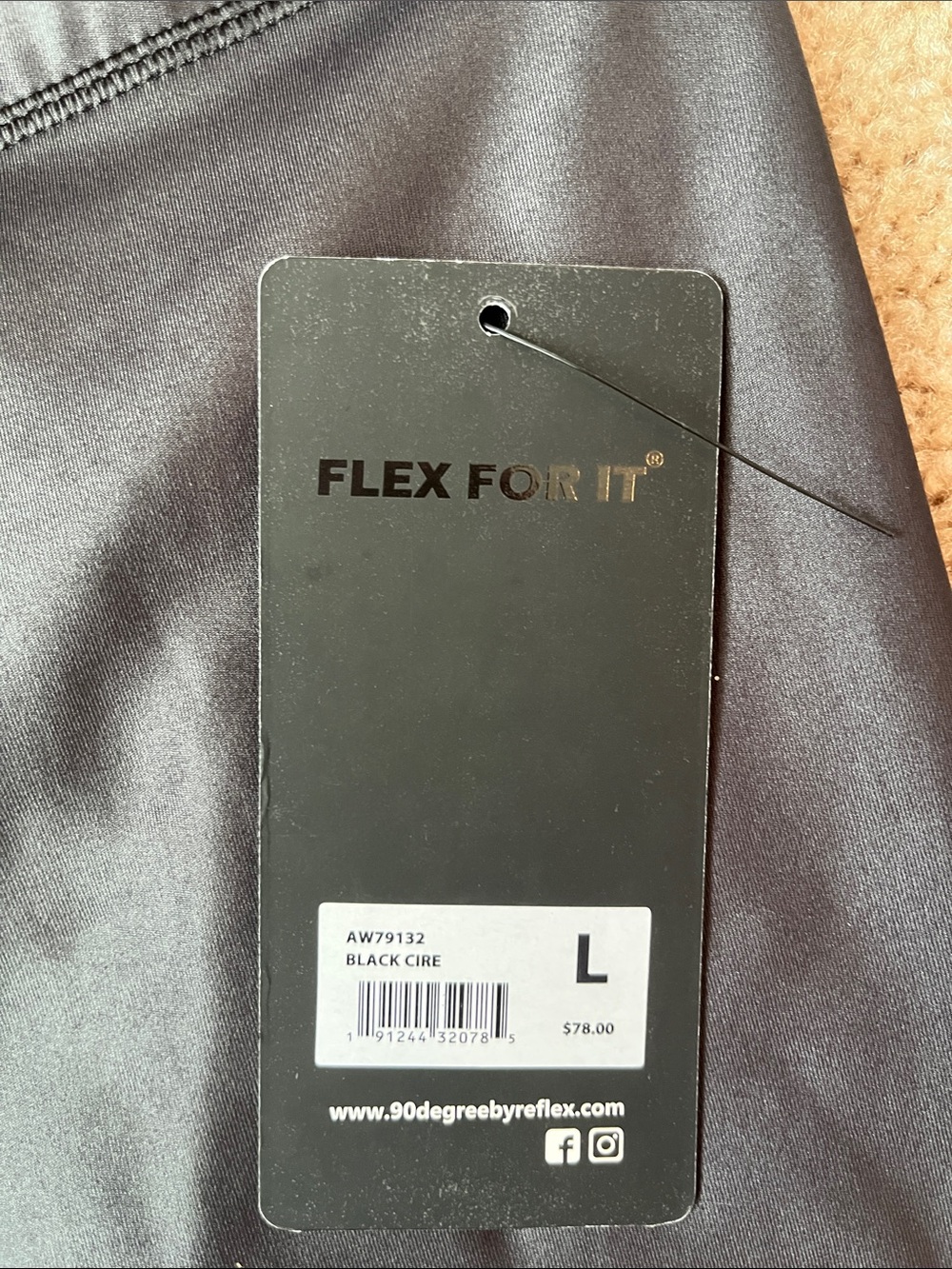 NWT 90’ Degree High Waisted Leggings - Picture 5 of 7